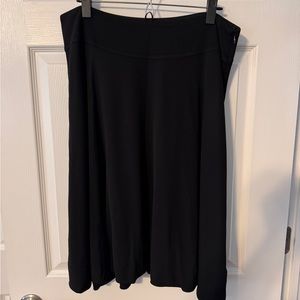 Black Ann Taylor A-Line Skirt